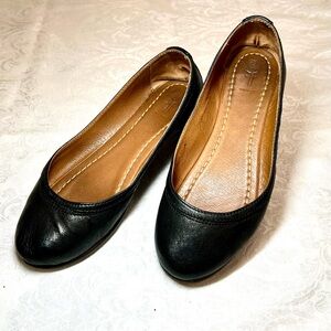 Frye Carson Ballet Flats, Black